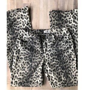 Vintage Moschino Leopard Print Jeans size 30